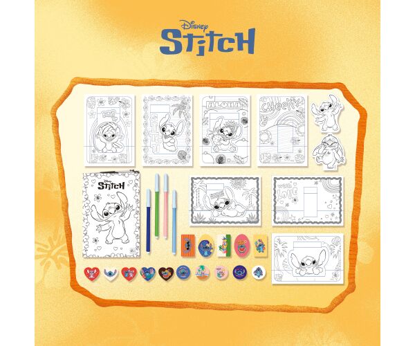 Stitch batoh kreslící sada 31 cm