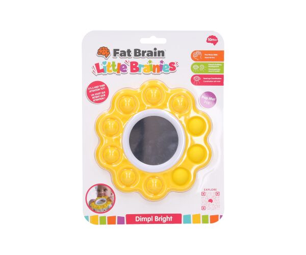 Fat Brain Dimpl Bright Sluníčko se zrcátkem