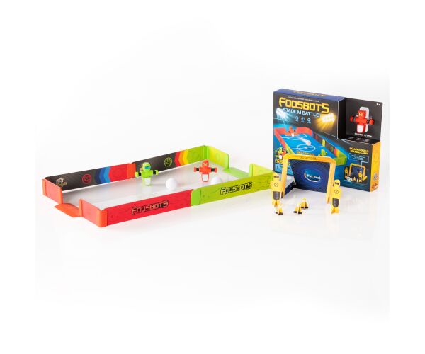 Fat Brain FOOSBOTS STADIUM BATTLE robo-fotbal se stadionem set