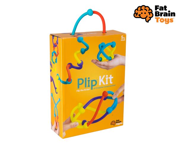 Fat Brain PLIP KIT silikonové spojovací tvary set 45 ks