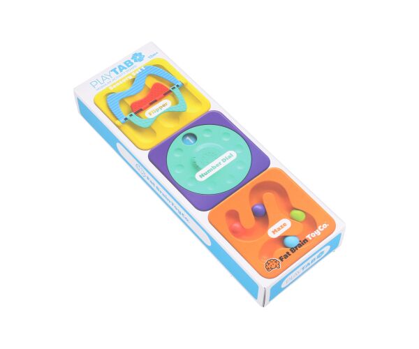 Fat Brain Sada senzorických hraček PlayTab Tile Set 1