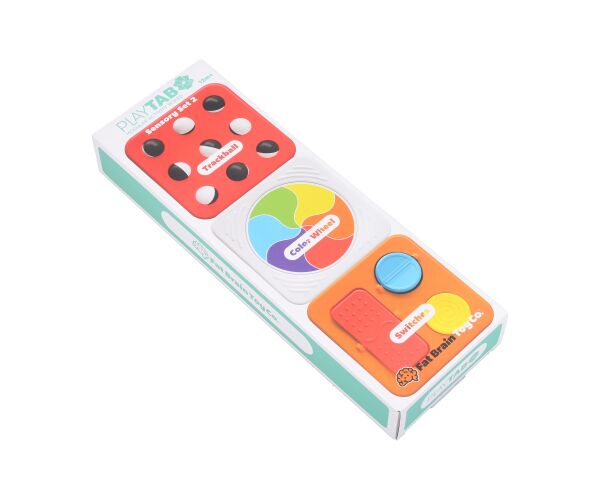 Fat Brain Sada senzorických hraček PlayTab Tile Set 2