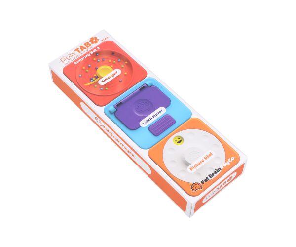 Fat Brain Sada senzorických hraček PlayTab Tile Set 3