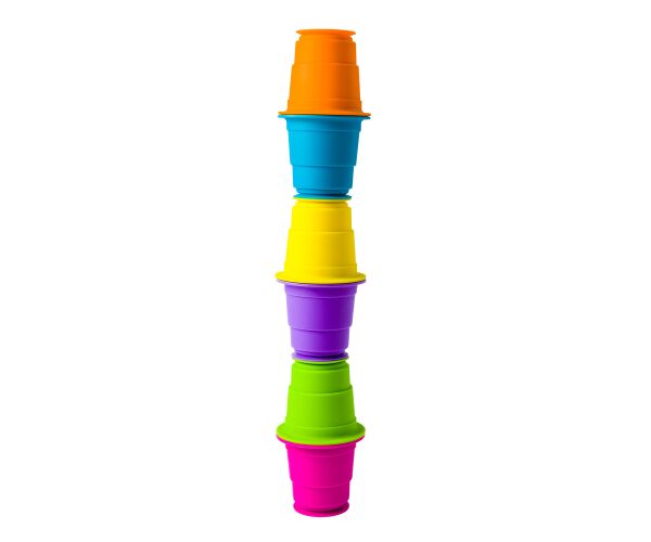 Fat Brain přísavkové kelímky Suction Kupz 6 ks