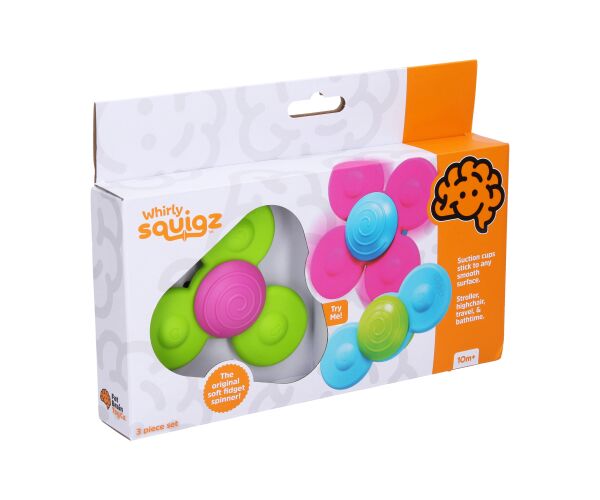 Fat Brain spinnery WhirlySquigz 3 ks