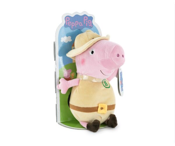 Peppa Pig plyš Peppa v oblečku 28 cm