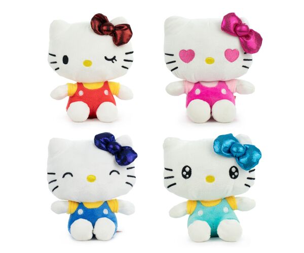 Hello Kitty postavičky plyš 16 cm 50. výročí