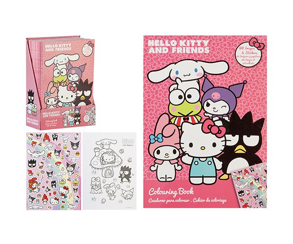 Hello Kitty omalovánky A4