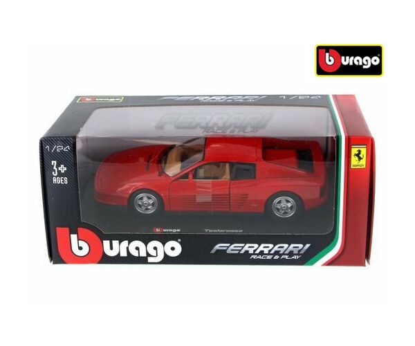Bburago ASST 1:24 Ferrari Auta 12ks MIX