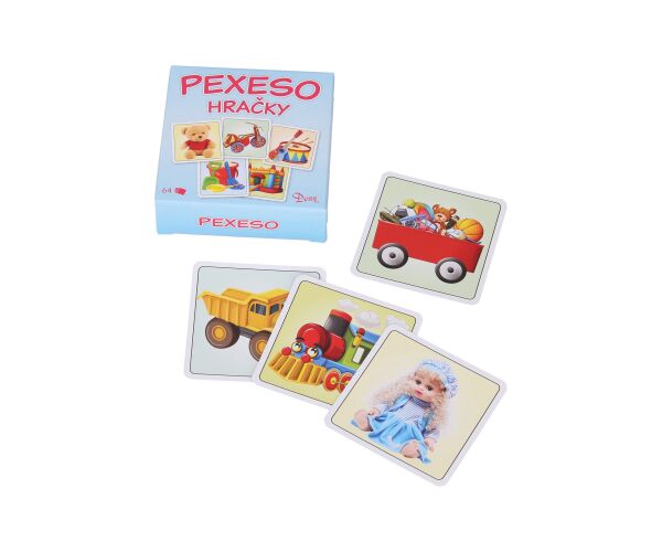 Pexeso Hračky v krabičce
