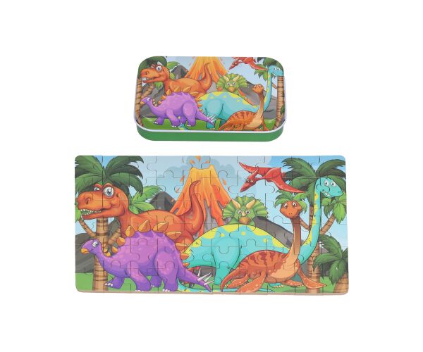 Puzzle 60 ks v plechové krabičce