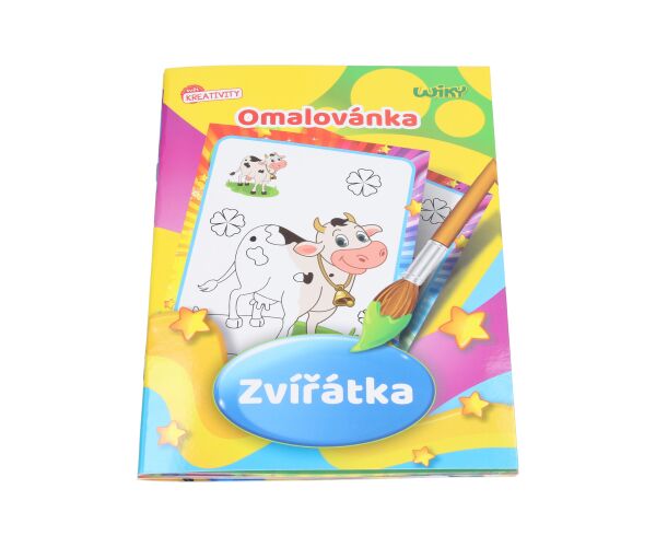 Omalovánka 24 stran Zvířátka