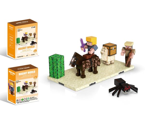 Stavebnice Magnet World Pouštní set
