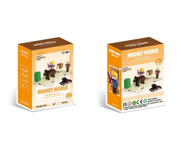 Stavebnice Magnet World Pouštní set
