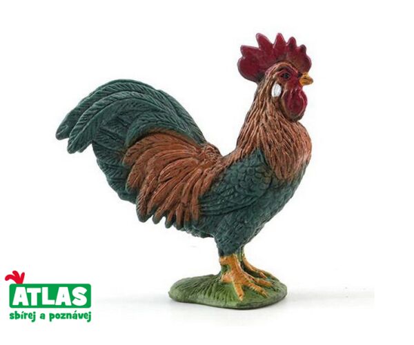 A - Figurka Kohout 6 cm
