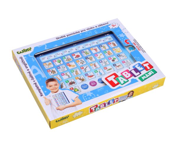 Tablet Wiky maxi modrý 24x18 cm - Český obal