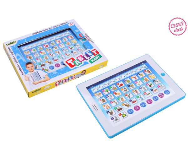 Tablet Wiky maxi modrý 24x18 cm - Český obal