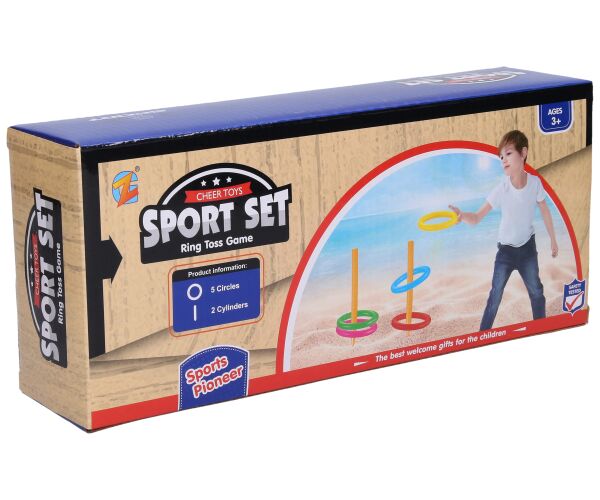 Házení kroužků set 5 kroužků