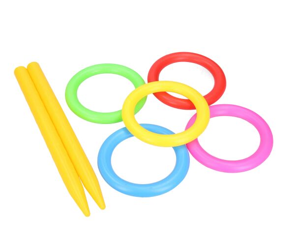 Házení kroužků set 5 kroužků