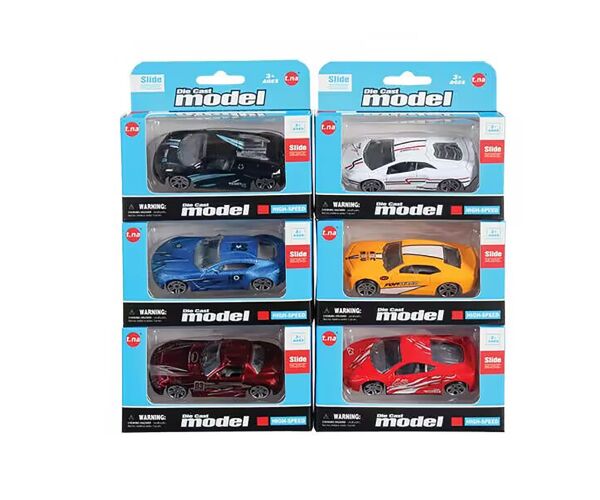 Auto závodní volná kola 7,5 cm