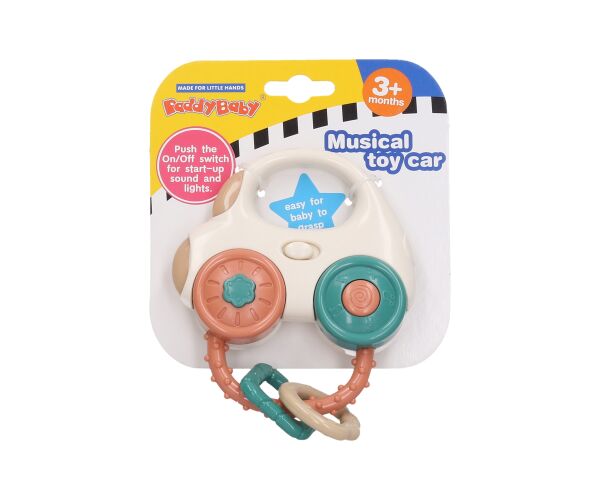 Chrastítko auto s efekty 11 cm