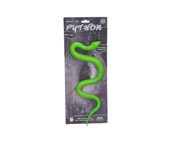 Had gumový měkký zelený 61 cm