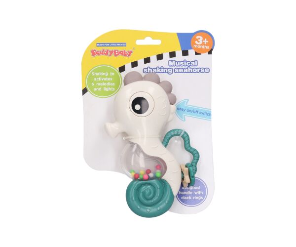 Chrastítko mořský koník s efekty 16cm