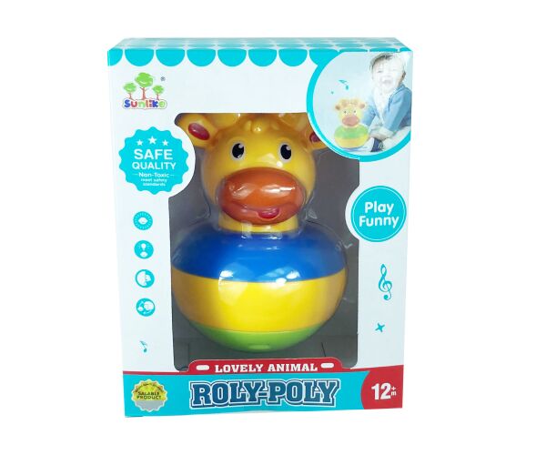 Roly-poly žirafa 14 cm