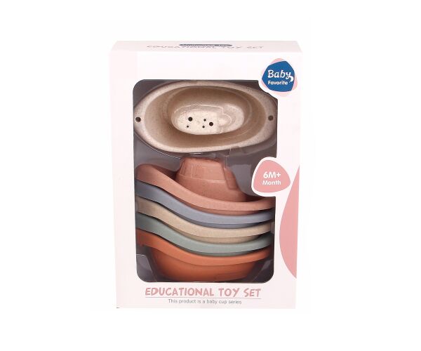 Loď do vany set 6 ks 11,7 cm