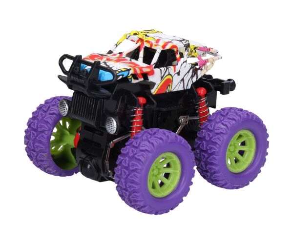 Auto terénní na setrvačník 9,5 cm