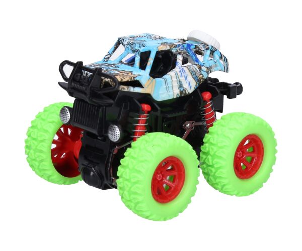 Auto terénní na setrvačník 9,5 cm