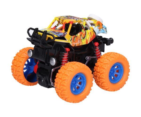 Auto terénní na setrvačník 9,5 cm