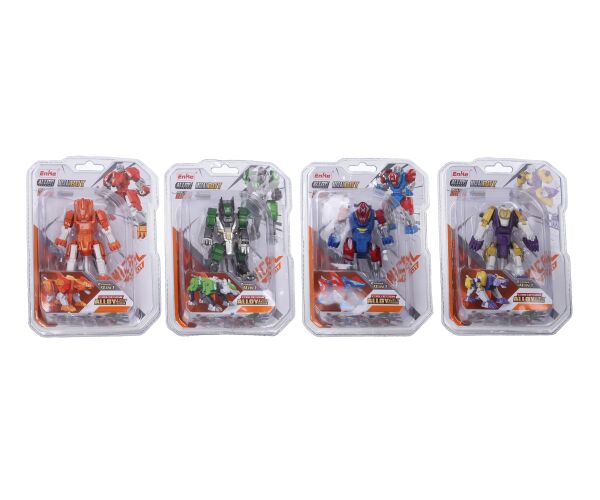 Robot zvíře transformace kovový 9 cm