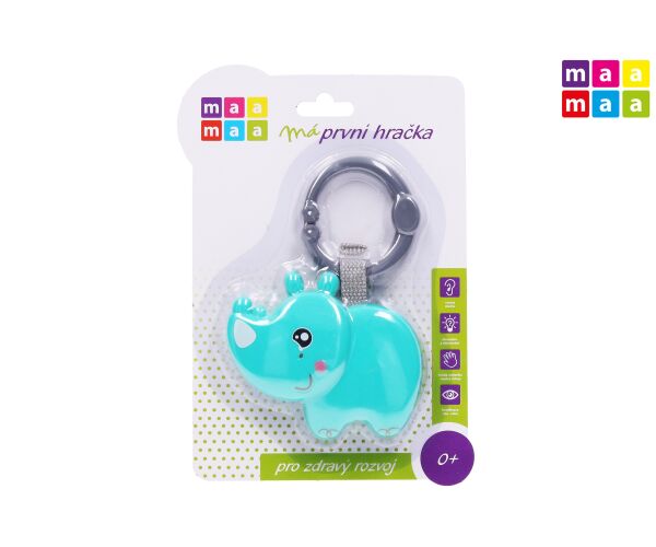 Maamaa Chrastítko nosorožec 21,5 cm