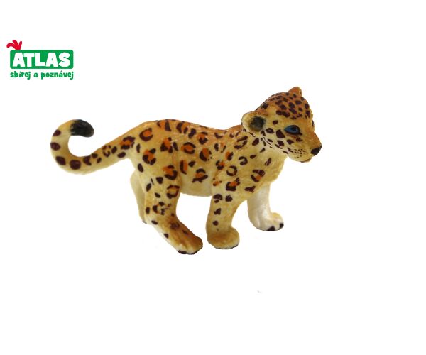 A - Figurka Leopard mládě 5,5cm