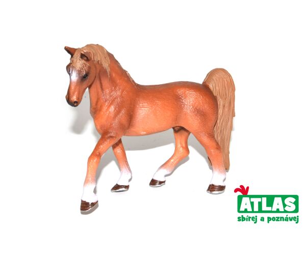 E - Figurka Kůň světle hnědý