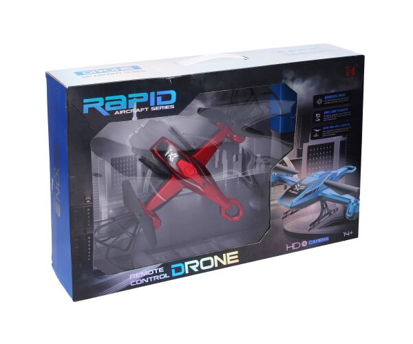 Drone Rapid s WIFI kamerou 720p RC na dálkové ovládání 33,5x18x7,5 cm
