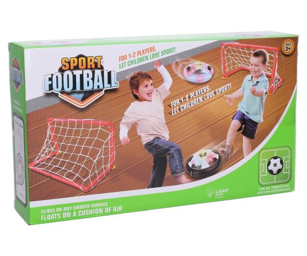 Fotbal vzdušný set s brankami 18x18 cm