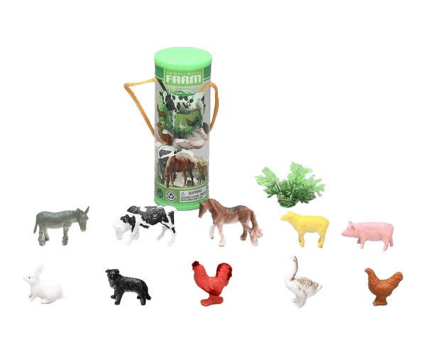 Zvířátka farma set 3,5-6 cm