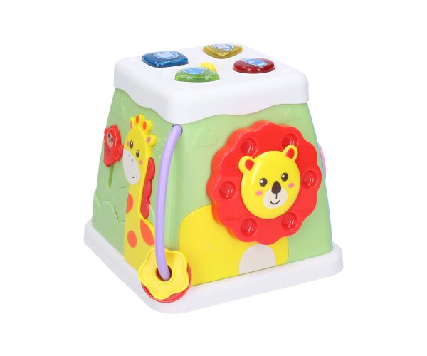 Interaktivní kostka 13 cm