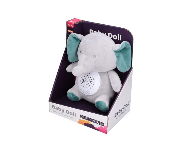 Usínací slon plyšový 26 cm