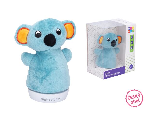 Maamaa Lampička noční koala usínáček plyšový 15 cm