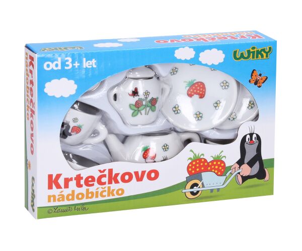 Čajová porcelánová souprava - Krtek