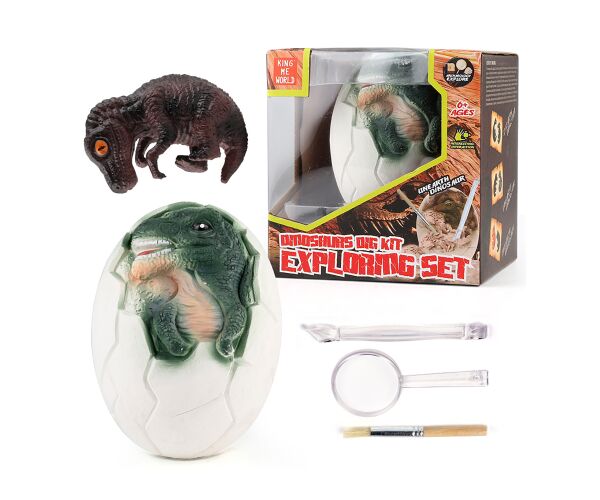 Dinosaurus ve vejci vykopávka 11 cm