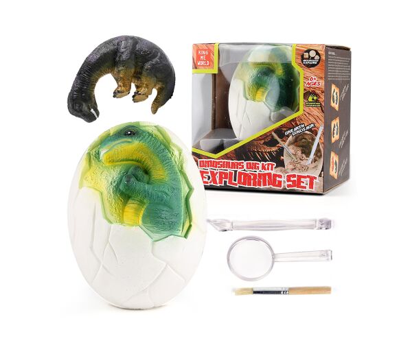 Dinosaurus ve vejci vykopávka 11 cm