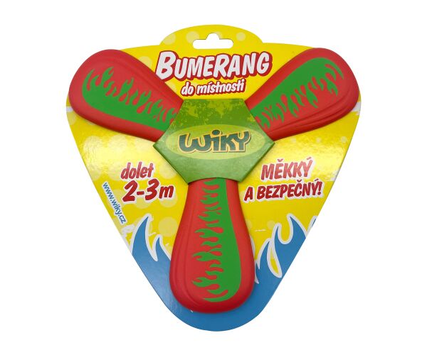 Bumerang do místnosti 21 cm - český obal