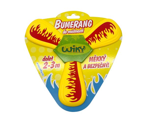 Bumerang do místnosti 21 cm - český obal