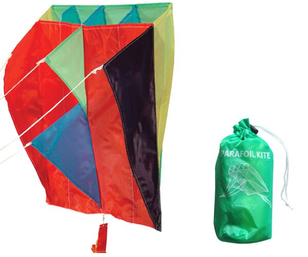 Létající drak skládačka nylon 60x51 cm - Český obal