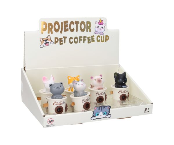 Projektor kočka 8cm
