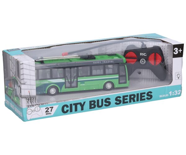 Trolejbus RC na dálkové ovládání 21 cm